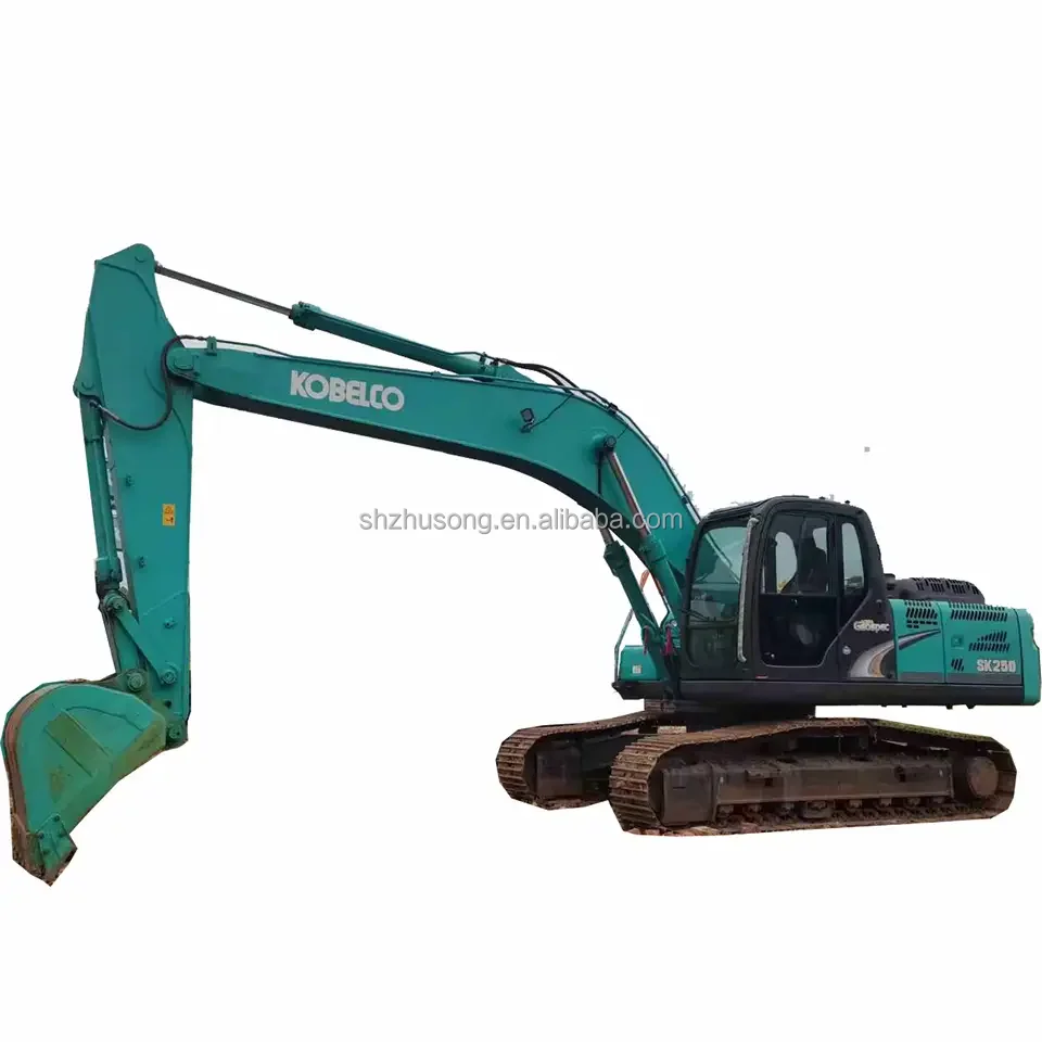 Used Kobelco excavator low price promotion  Japanese made used SK205-6 excavator good condition