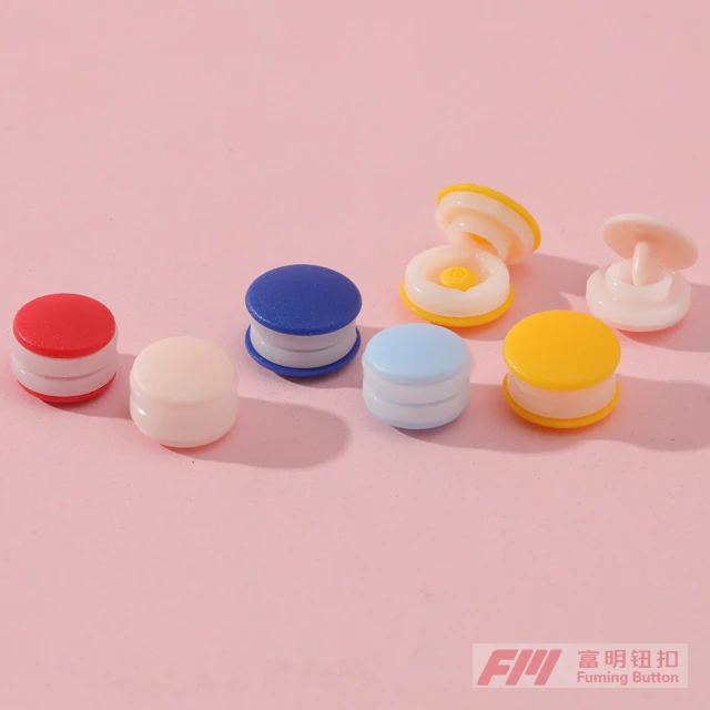 New style Custom plastic Snap Buttons for Clothing Snap Button Mesh Round Snap Button
