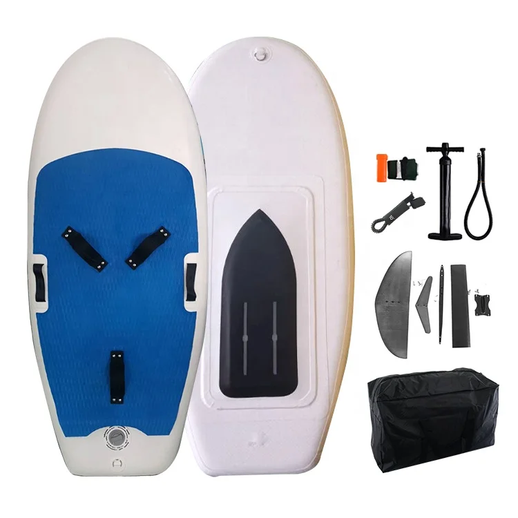 Latest design inflatable foil board hydrofiol surfboard inflatable wing foil board