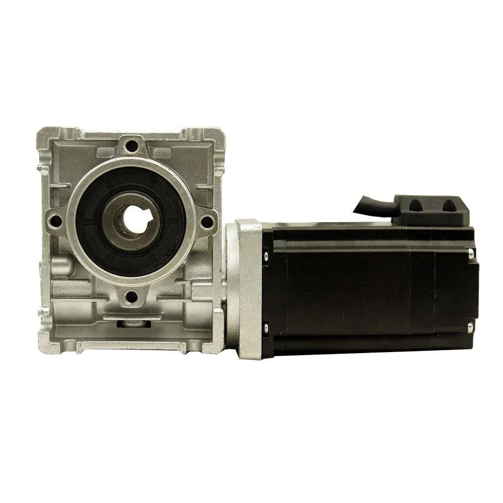 Worm geared NEMA24 Closed loop Stepper Motor 2.1Nm/3Nm/4.8Nm 5.8A 60mm Stepping motor with encoder feedback easy servo motor