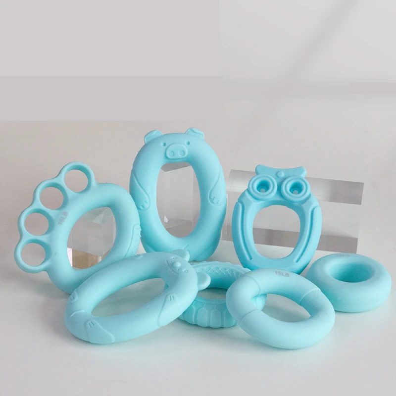 Finger Stretcher Resistance Bands Exerciser Hand Grip Strengthener Finger Trainer Blue Hand-muscle Developer