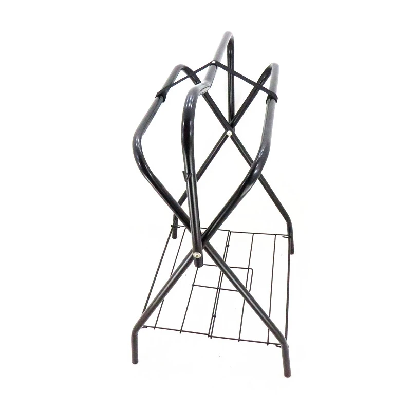 Saddle Rack Horse Equipment Horse Saddle Rack Portable Standing Horse Saddle Rack