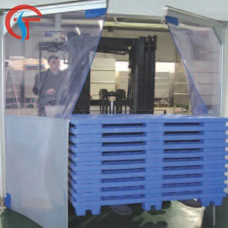 Waterproof Plastic Industrial Graphic Design PVC Sheet ST Aluminium Cold Room Flexible PVC Plastic Sliding Door Hotel Manual