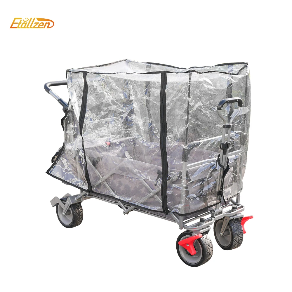 Collapsible Easy Go Folding Hand Truck Tool Trolley Fishing Cart Folding Outdoor Utility Wagon