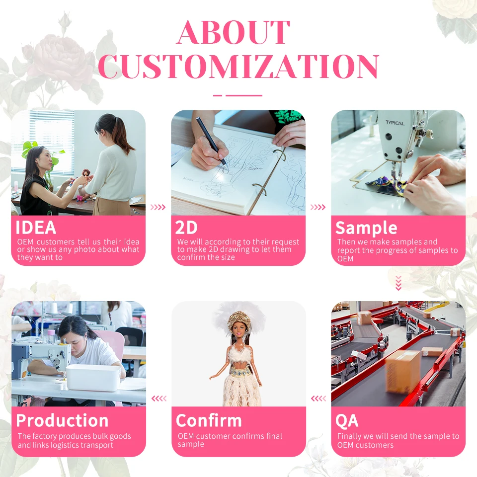 factory OEM Customization ethnic style 11.5 inch doll for girls