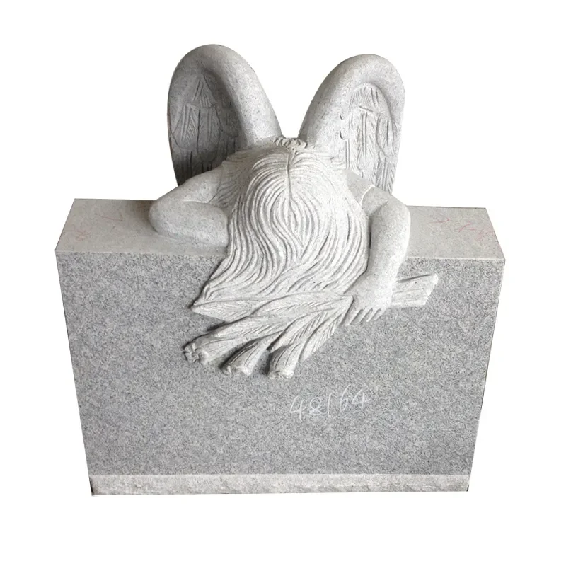Customized Marble Tombstones Monument For Cemetery Marble Baby Tombstones