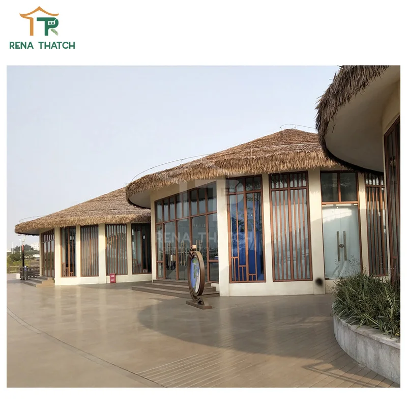 Cheap durable synthetic thatch roof