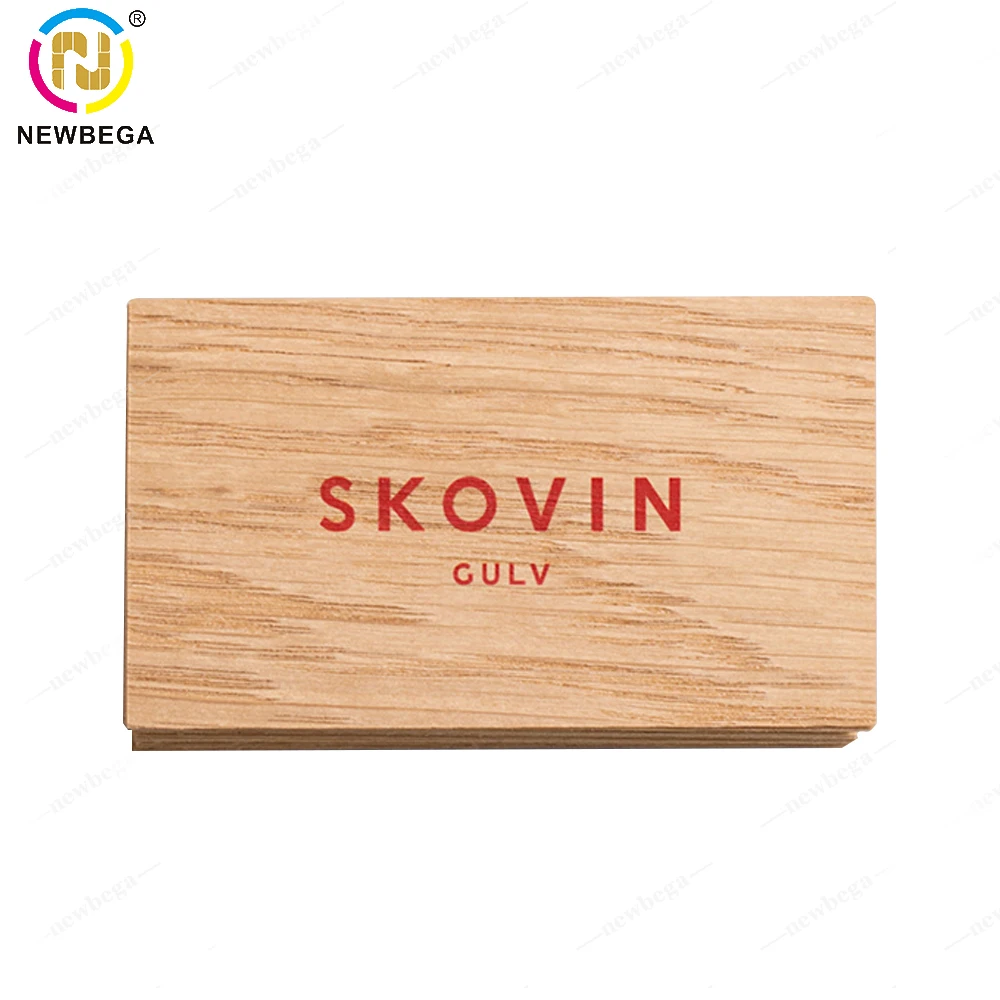 NFC216 RFID Contactless Wooden Card Proximity Read Write