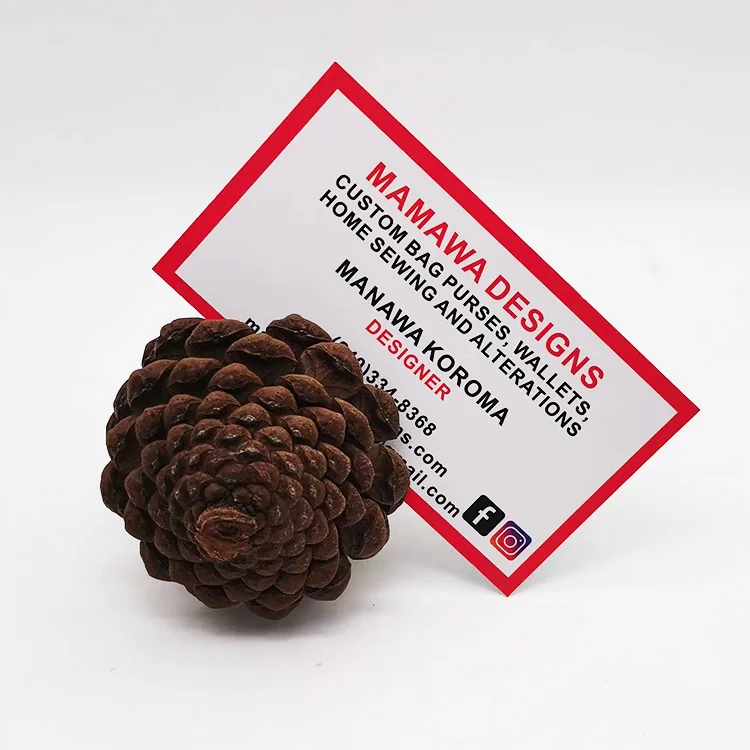 Supplier Luxury Business Card with Custom Rose Gold Foil Printing Logo