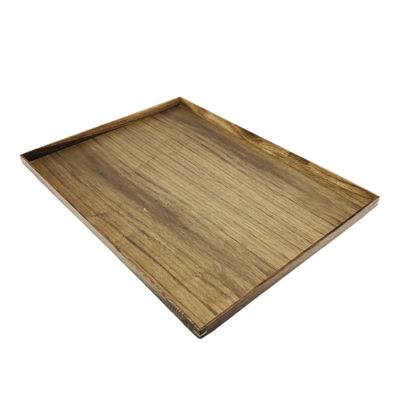 Tray natural and environmentally friendly high-quality black walnut wooden serving tray fruit plate