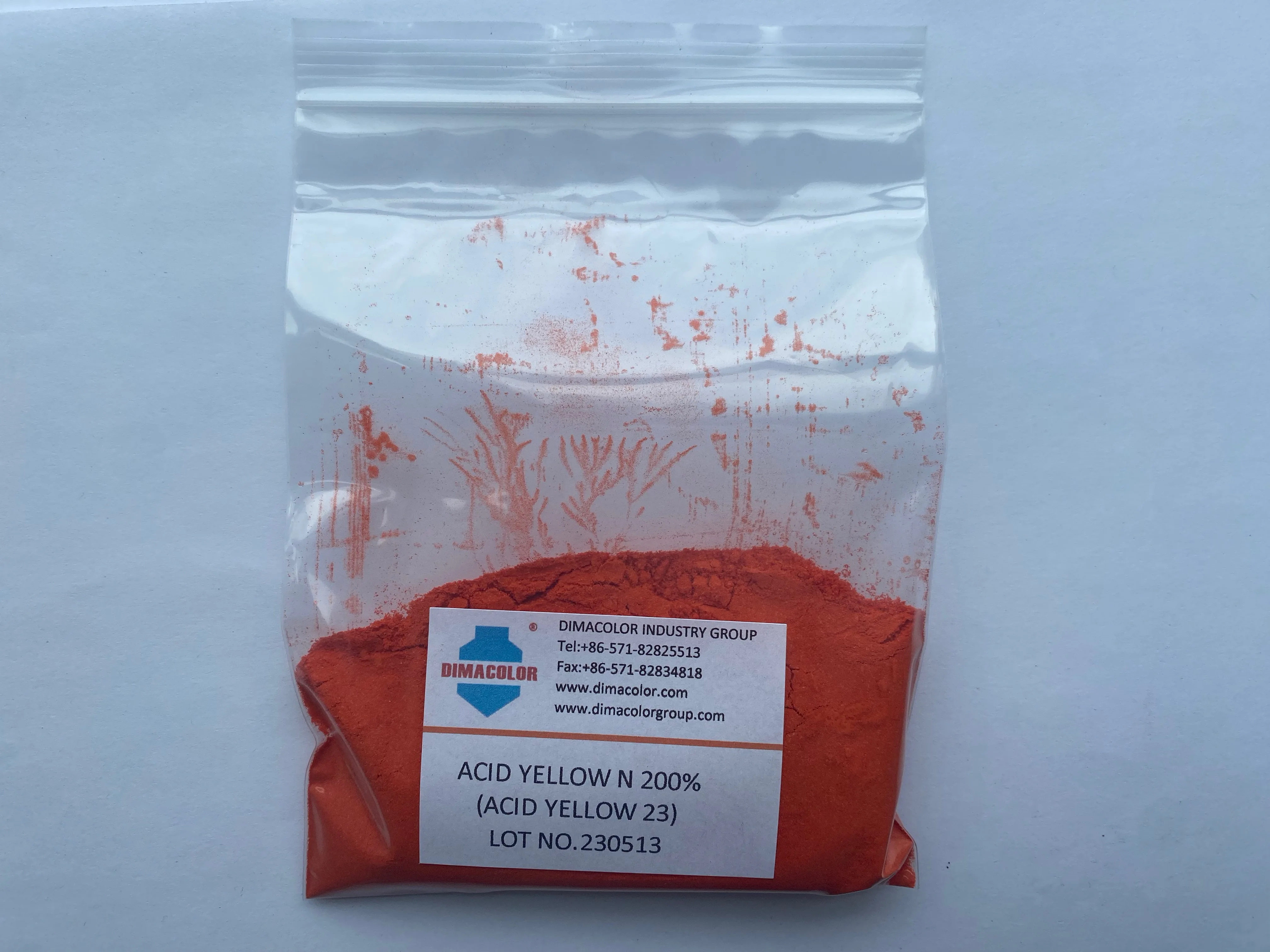 Tartrazine  lemon yellow  for colorant additives