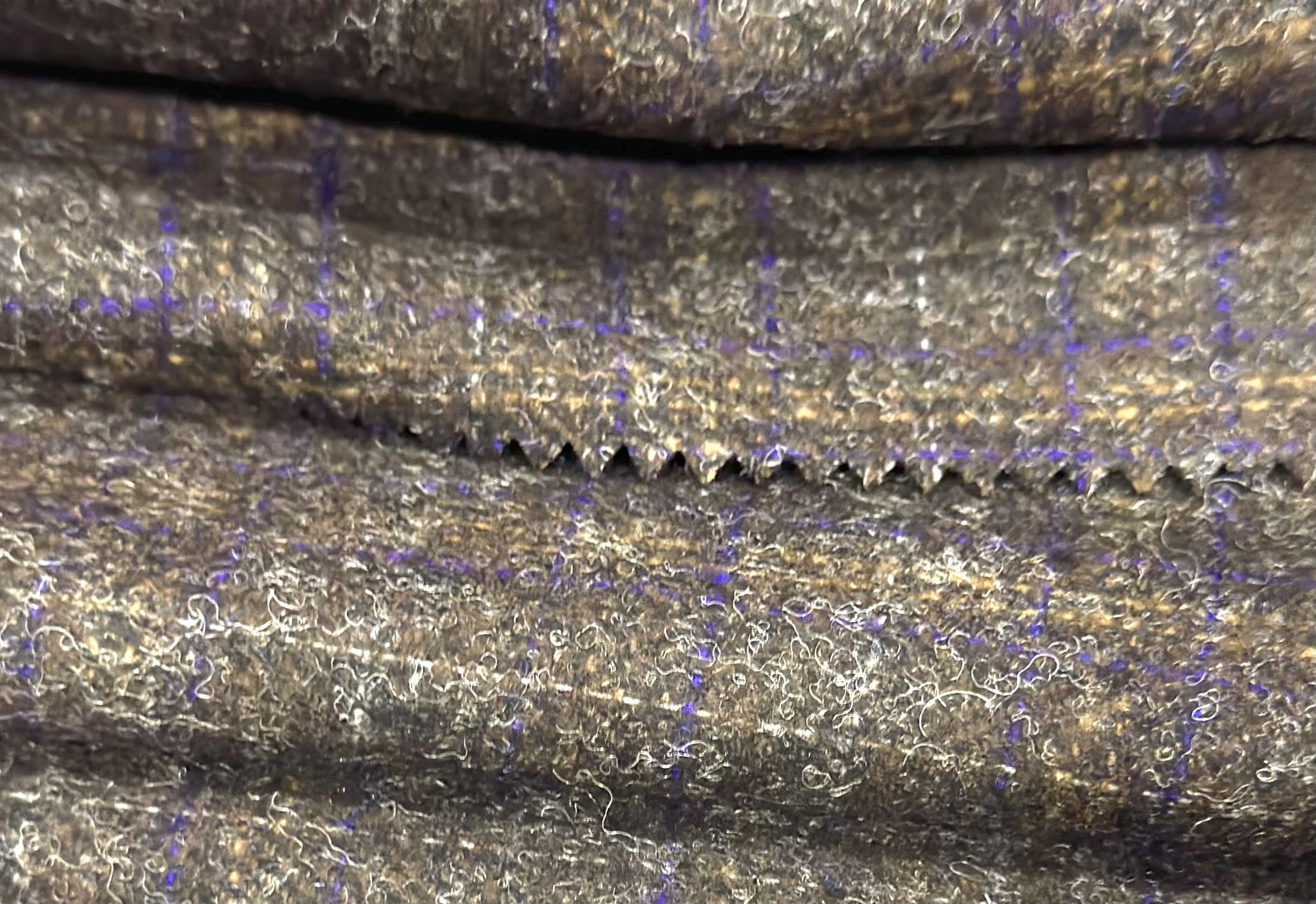 Standard Quality Harris Type Hairy Wool Tweed Blazer Fabric for Worldwide Export 100% Wool Fabric