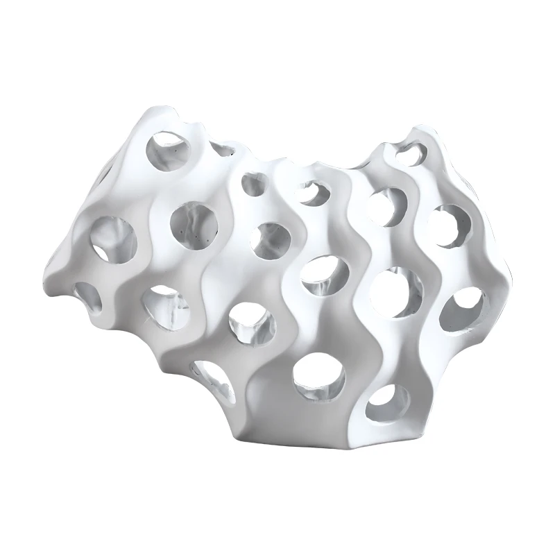 European style art creative hollowed out resin ornaments living room desktop counter decor Interior decoration accessories