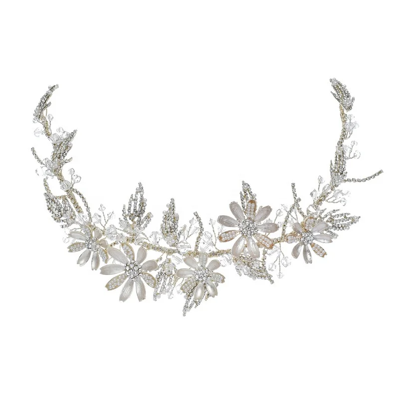 Fashion Refinement Veil Accessories Crystal Rhinestone Accessories Hair Bands For Woman