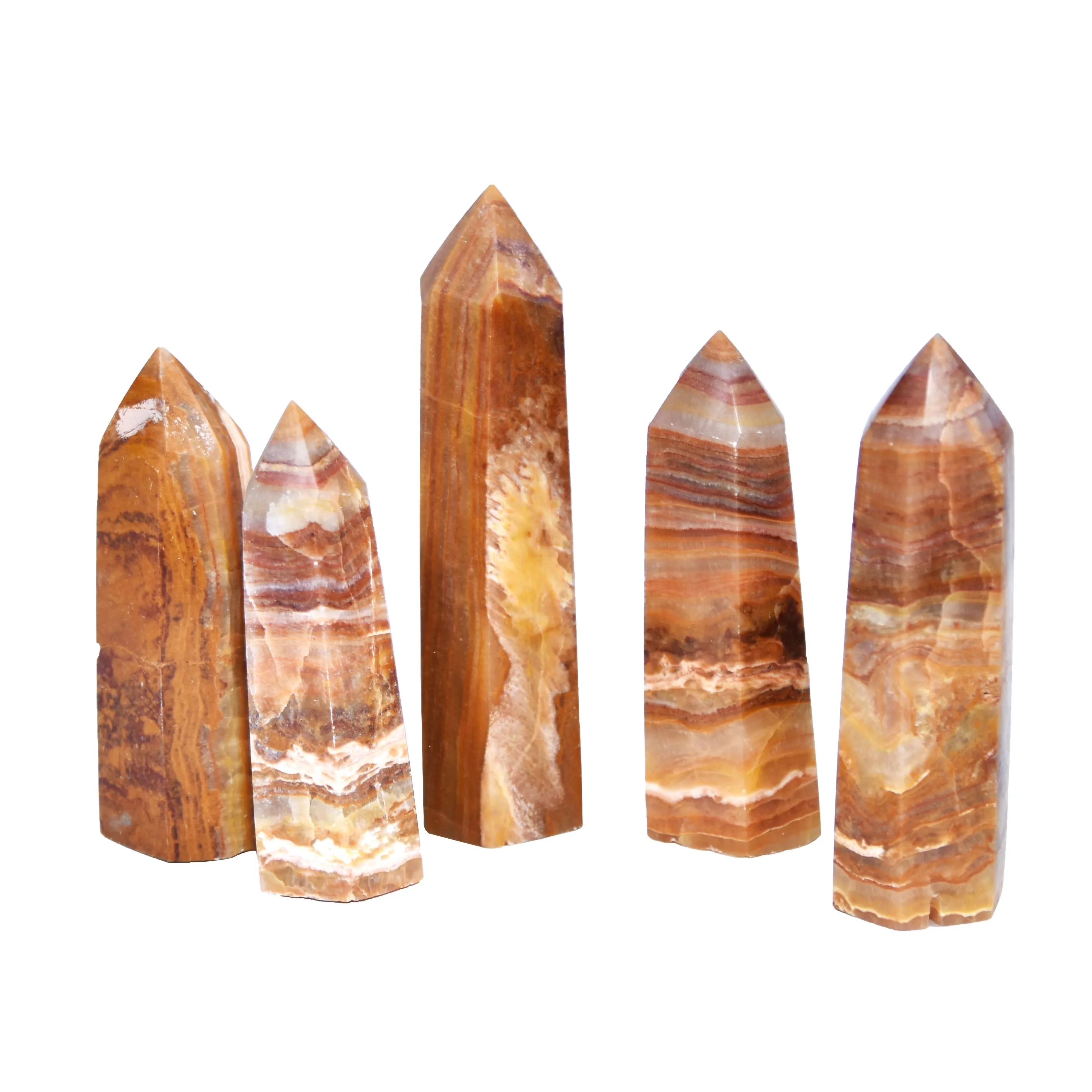 Hot Sale  High quality  Healing Stone Crystal Pillar Natural Crystal Onyx Crystal Points for decoration