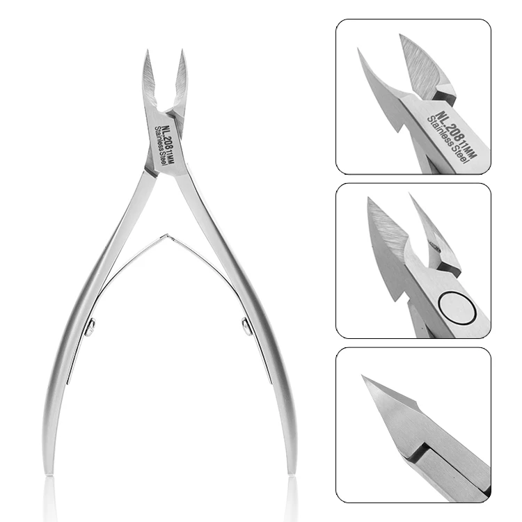 High Quality Nail Art Care Tools Trimmer Manicure Products Nail Cuticle Nippers with Private Logo
