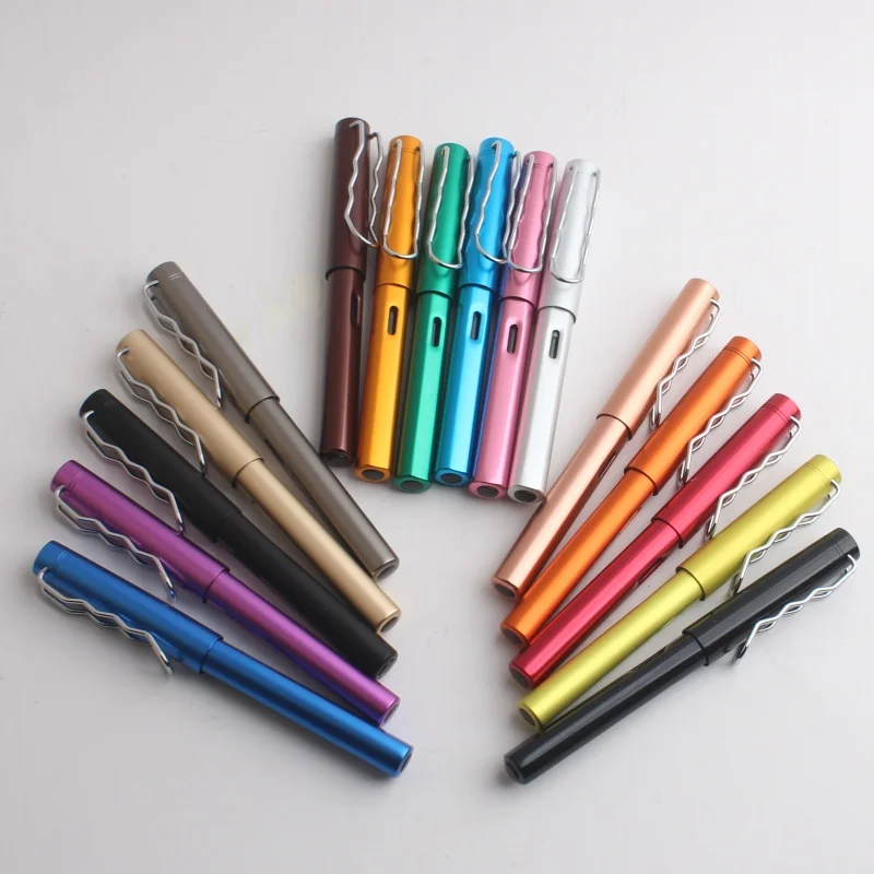 WENYI Advertising Gift Pen Student Practice Calligraphy Aluminum Rod Pen Fountain Pen