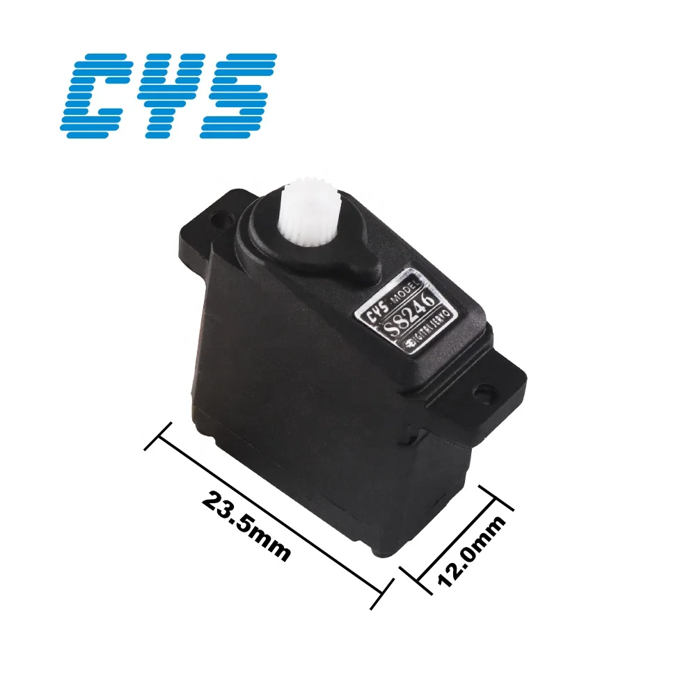 Direct Sale China Manufacturer Unisex High-Speed RC Plane Drift Car Boat Accessory Motors 12g 1.5kg Digital Parts Metal Plastic