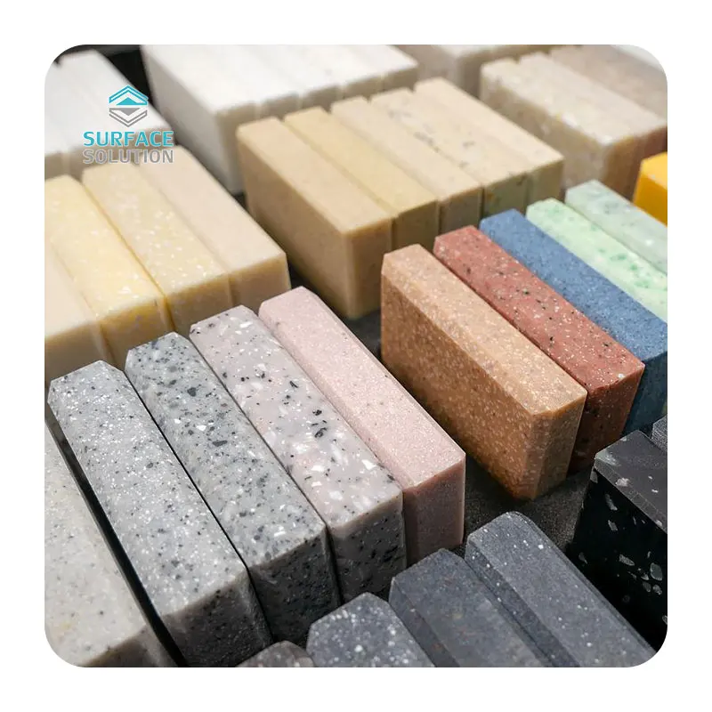 Korea 6mm 12mm solid surface sheet slab price
