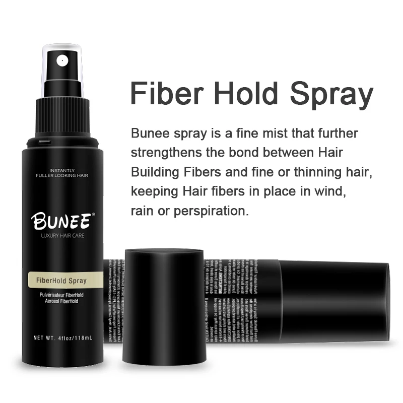 Private Label Barber Custom Spray Style Hair Fiber Lace Wigs Holding Spray
