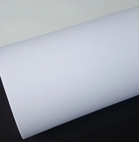 
100% polyester Eco solvent Chemical Fiber Matte Inkjet Canvas for Print 