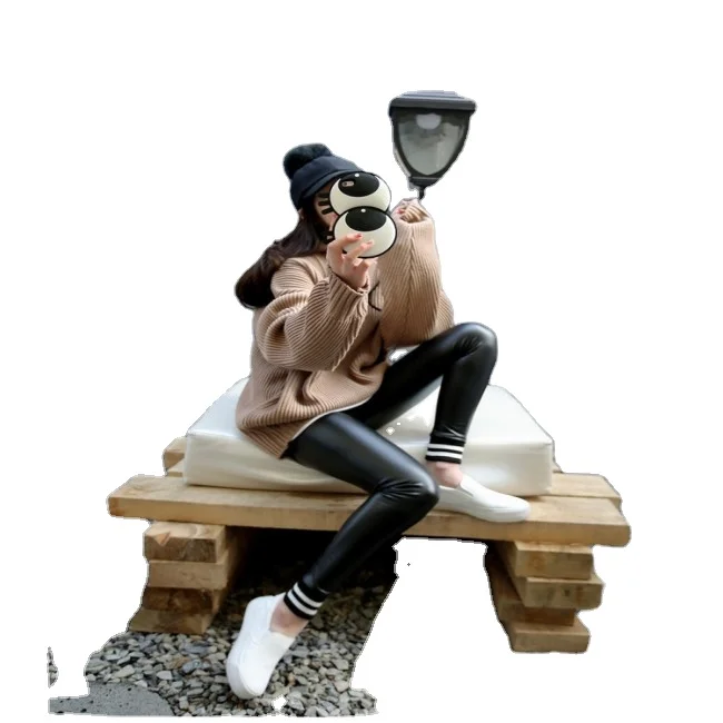 
2019 New arrival autumn winter knitted hooded sweater 