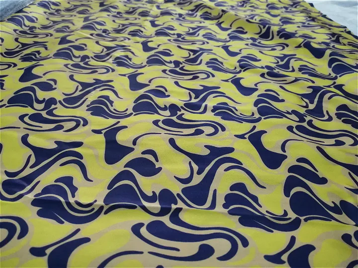 
New creative fashion digital printing imitation fabric for sewing shirt cartoon digital printed fabric 