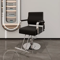 White luxury beauty salon equipment antique retro European style barber chair barber shop chairssalon equipment barber chairelec
