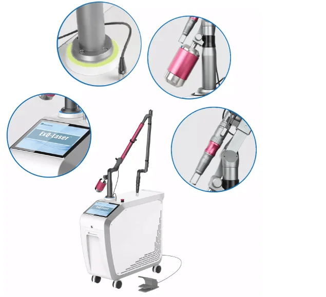 Tattoo removal equipment Q-switched laser Picosecond pigments removal factory price