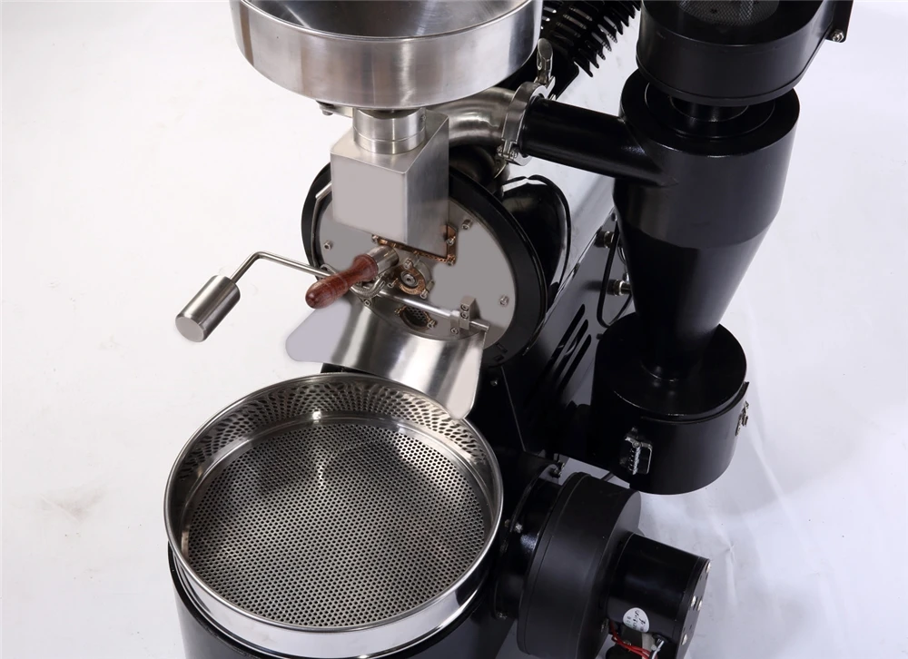 2kg industrial coffee roaster small nuts roasting cocoa bean winnower machine