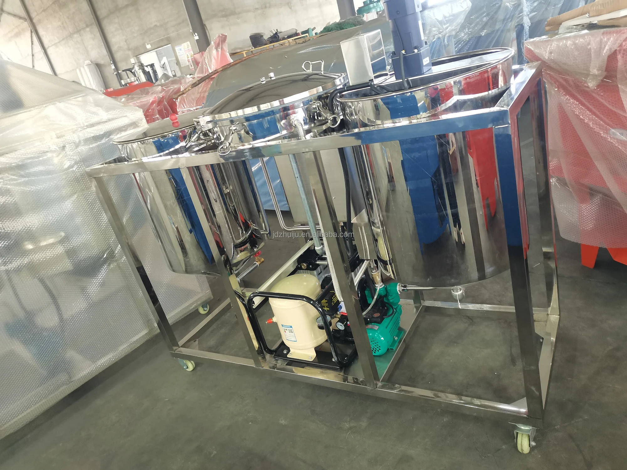 Automatic Mustard Oil Refinery Machine Peanut Palm Kernel Oil Refining Machine HJ-JLYJ200