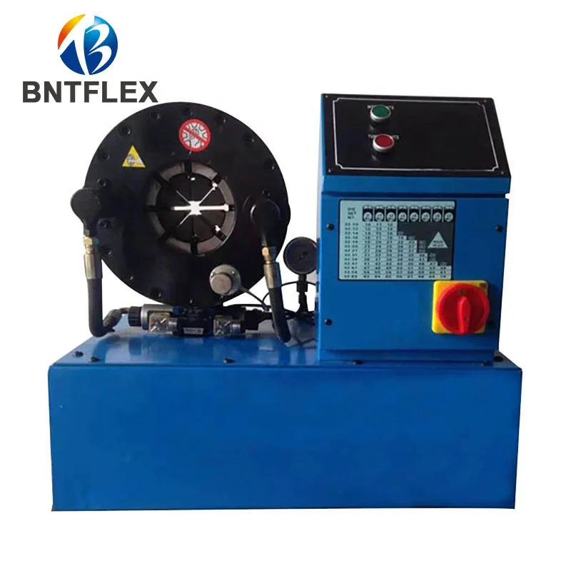 Hydraulic Hose Machine Crimping Automatic 2' 4sh Rubber Pipe Crimper P32 SP52 Hydraulic Hose Crimping Pressing Machine Price
