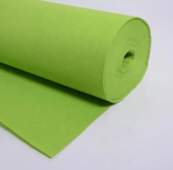 Needle punched Polyester Durable Billiard Felt Table Cloth felt fabric rolls