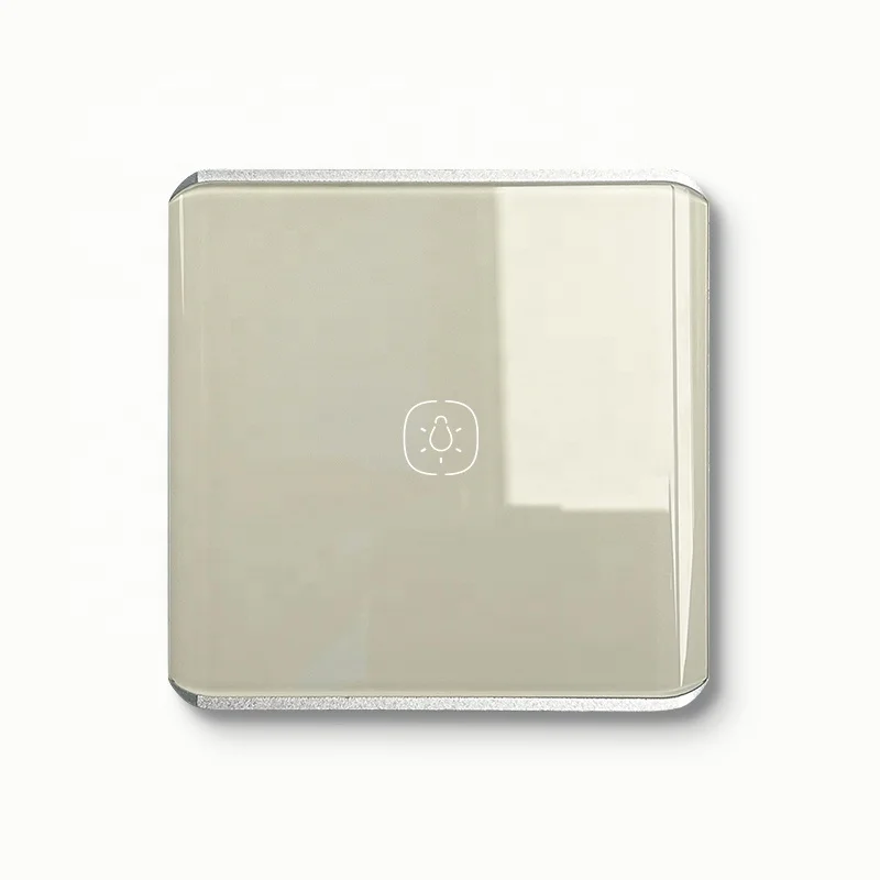 Timing switch whole house smart scene control lighting tuya zigbee touch-sensing wall switch 1gang