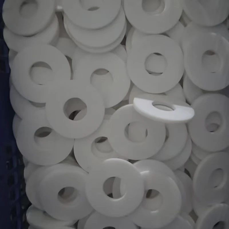 Manufacturer Customized Precision Cnc Machining Turning Lathe Small Part Nylon Ptfe Peek Pom Uhmwpe Plastic Parts For Order