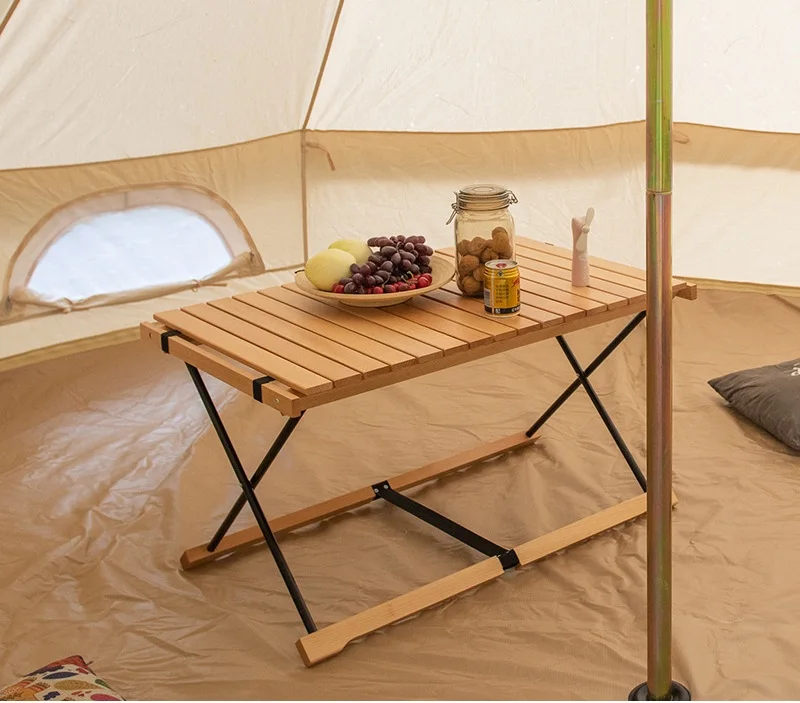 Rustic style Casual Design Manufacture sale Heavt Duty Outdoor Indoor Camping Folding table