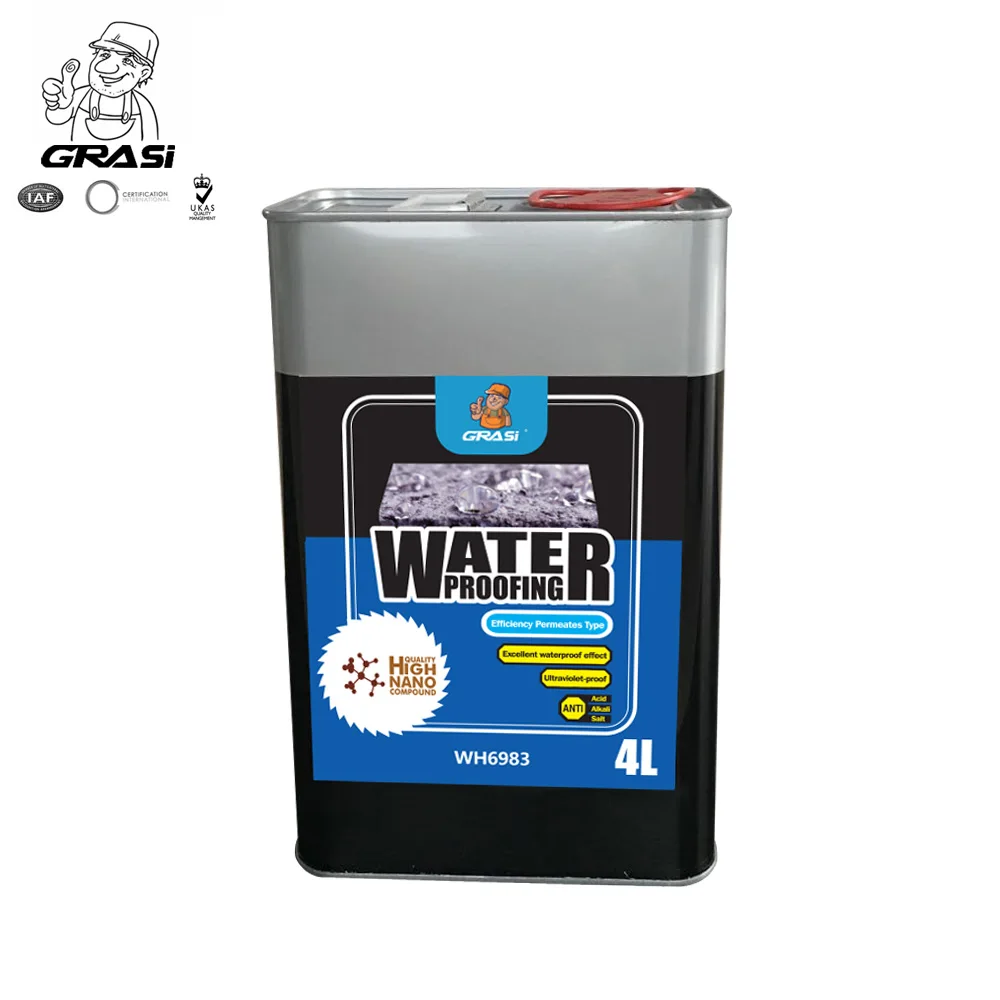 Waterproofing construction chemicals for concrete coating agent swimmng pool hydrophobic