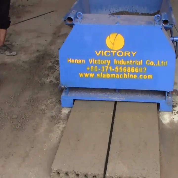 Concrete Prefab  Fence Wall Panel  Machine Precast Concrete Hollow Core Slab Production Line for Fence