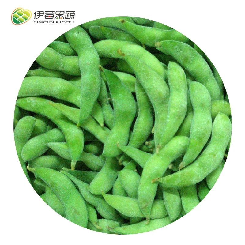 Best price Frozen Green Soybean Pod Bulk IQF Edamame Pod