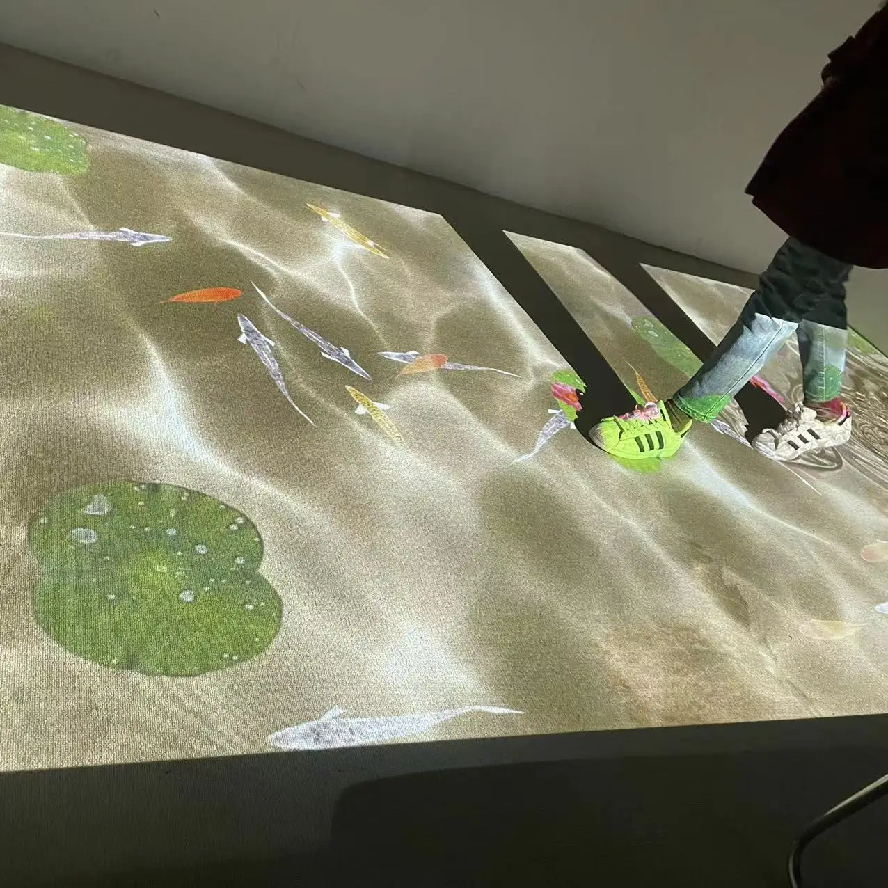 Hot Sale Alibaba Stock Price interactive floor Advertising