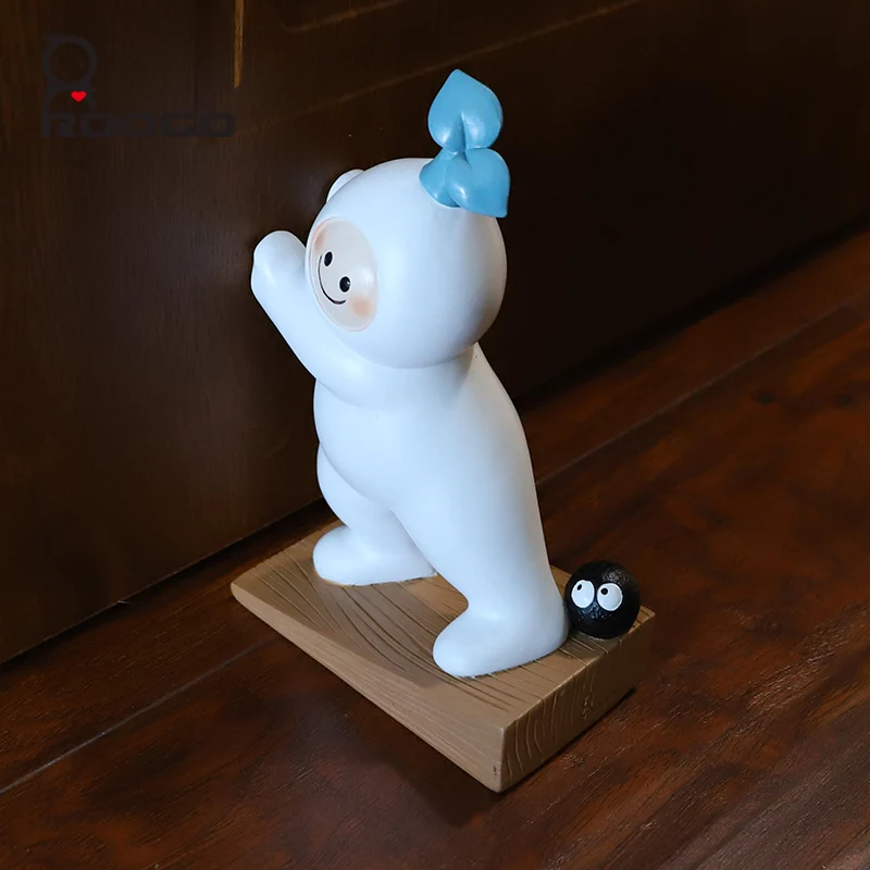 Roogo Hot Sale Mr Bu Door Stopper Bookend Resin Home Decoration Crafts Cute Type Ornaments Present For Friends