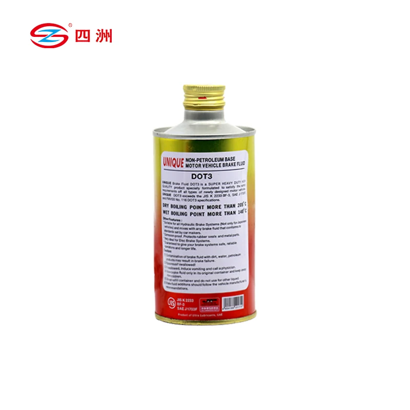 Customized your logo with Car Brake Fluid 250ml Dot3 Brake Fluid Motor Oil For Vehicle