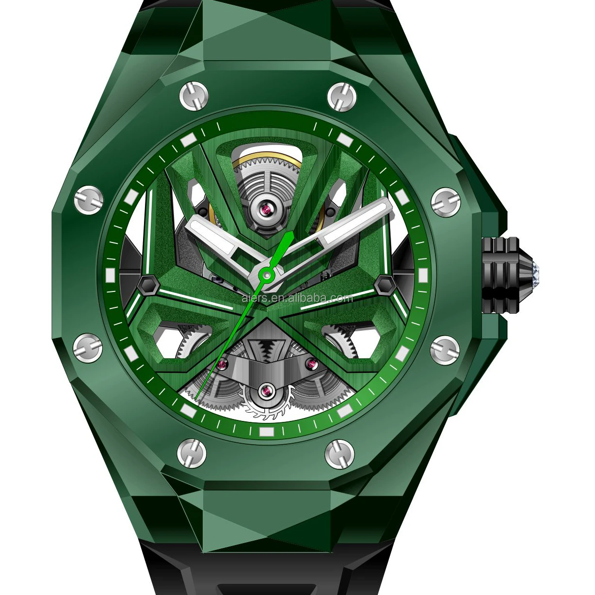 Fashion ceramic men watch jam tangan vintage automatic 25 jewels watch luxury watch for men 2023 design your own logo uhr