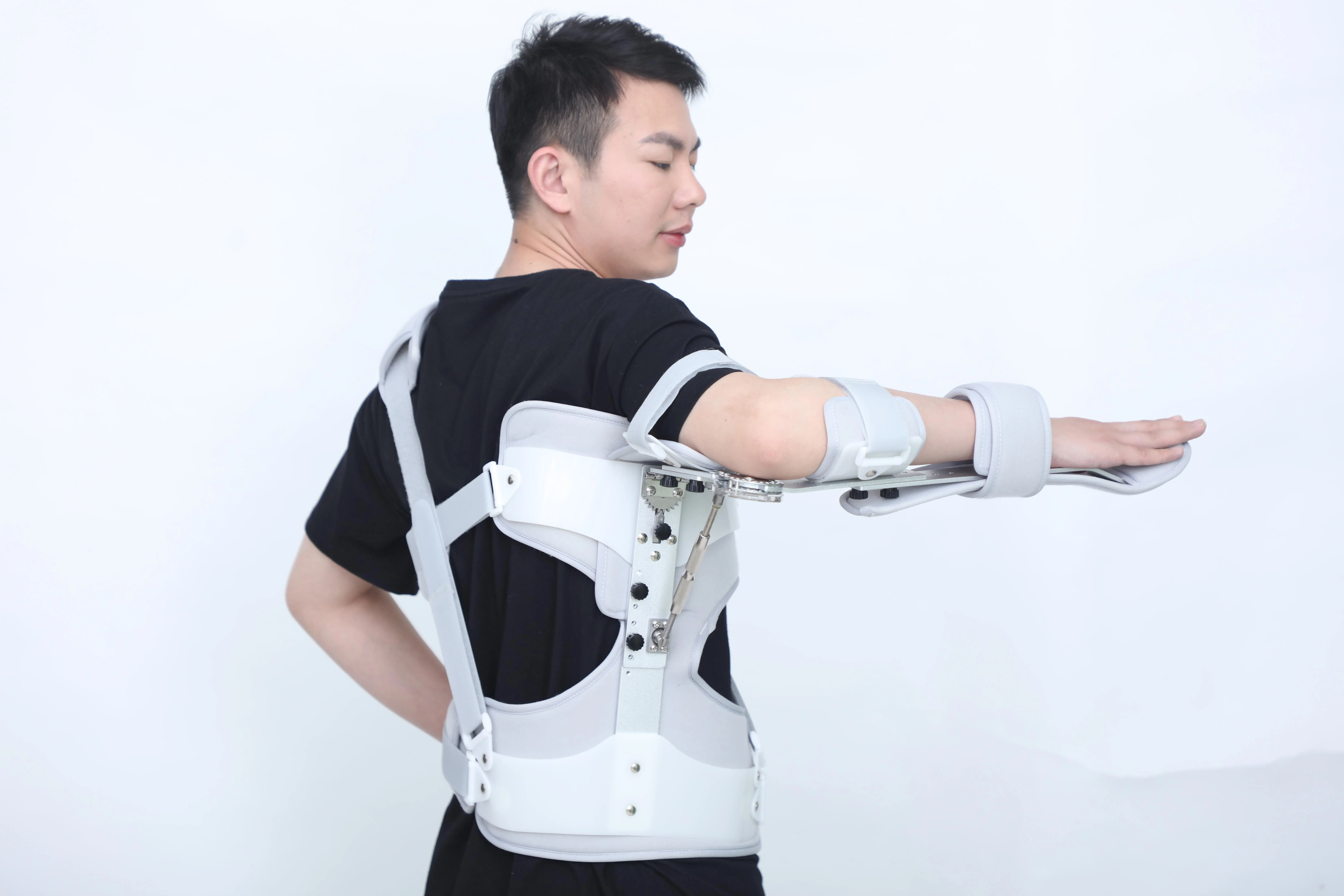 Plastic Adjustable Orthosis Medical Elastic Waist Support Lower Back Brace