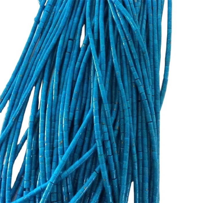 100% Natural Turquoise Heishi Shape Beads