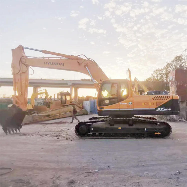 Good Quality South Korea 30 ton Hyundai 305 excavator good price R305lc-9t used hyundai excavator for cheap sale