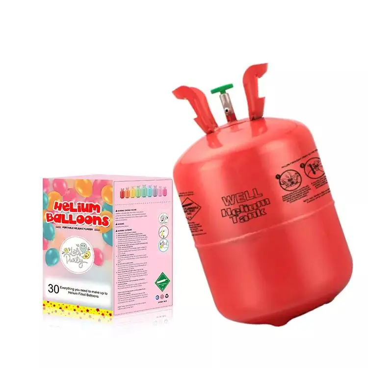 Оптовая Продажа Портативный воздушные шары с гелием Helium газа 13.4L Ec-13 одноразовый баллон для 30lb воздушных