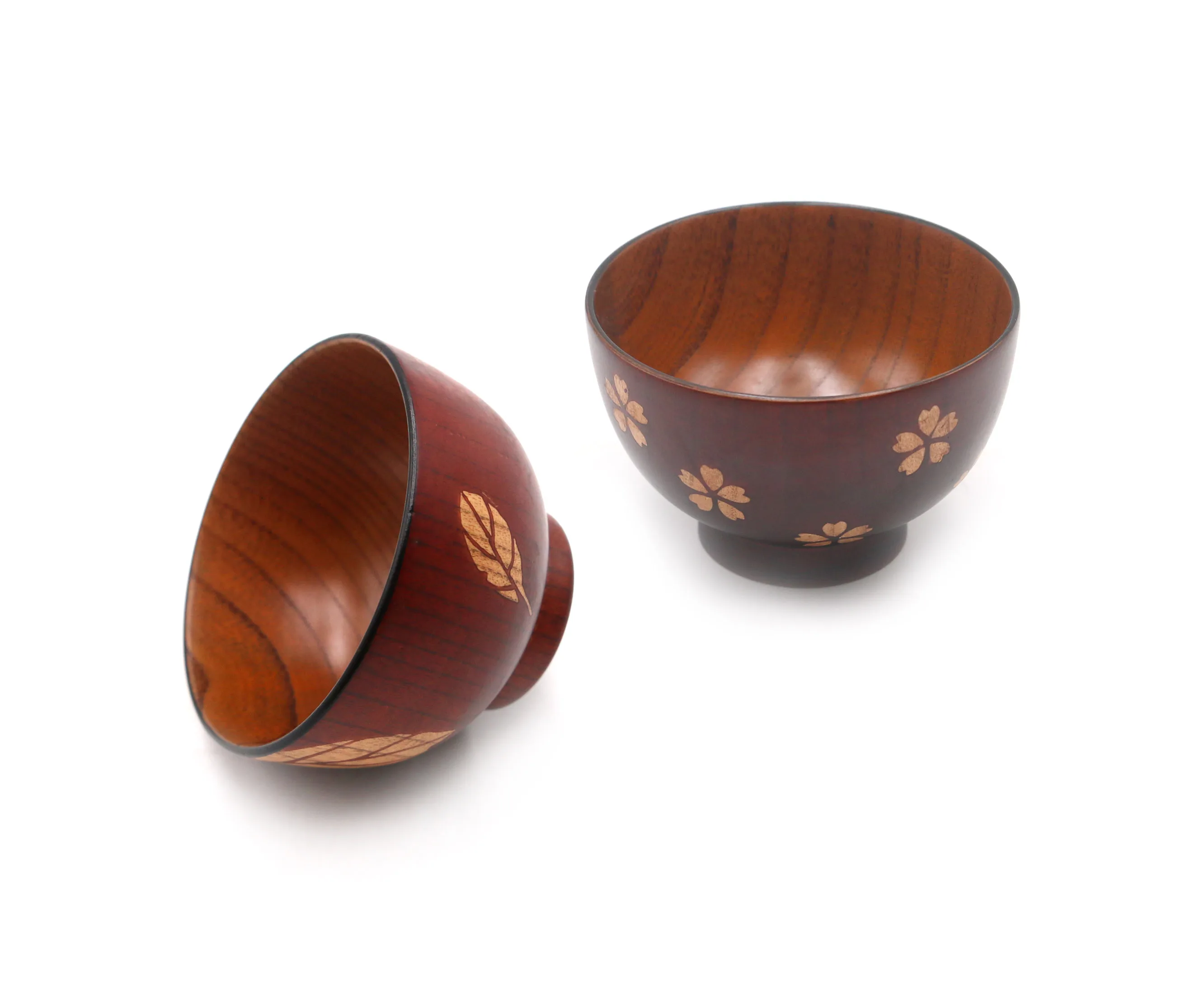 Фабричная кухонная посуда ручной работы деревянная миска для риса в японском стиле Маленькая круглая кухни ресторана