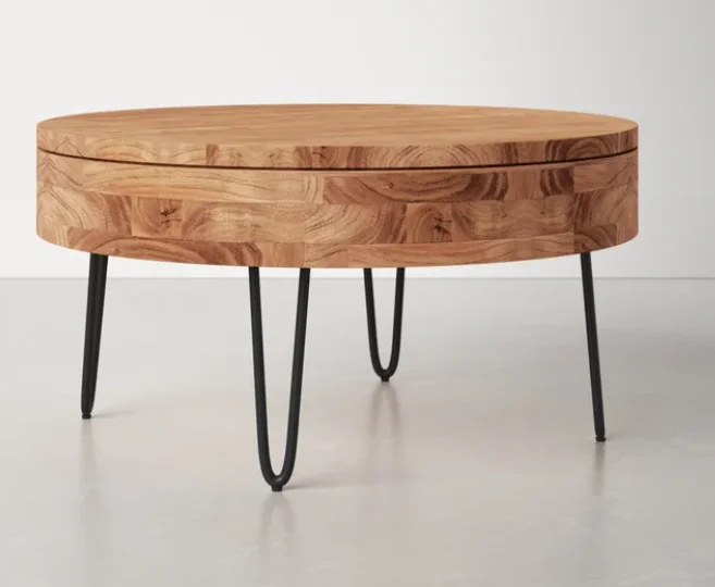 Hot sale nesting muebles de sala living room furniture designs luxury side large coffee table with storage