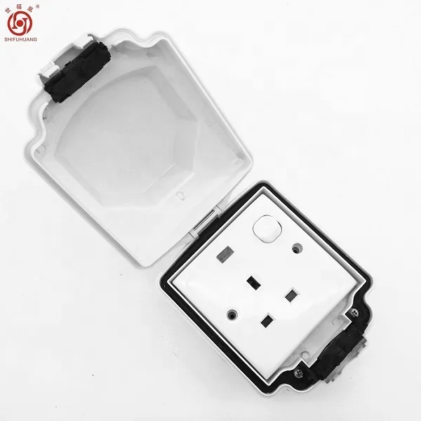 Factory price IP66 outdoor waterproof switch and socket